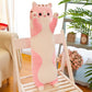 Cute Soft Long Cat Stuffed Plush Pillow