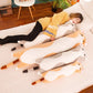 Cute Soft Long Cat Stuffed Plush Pillow