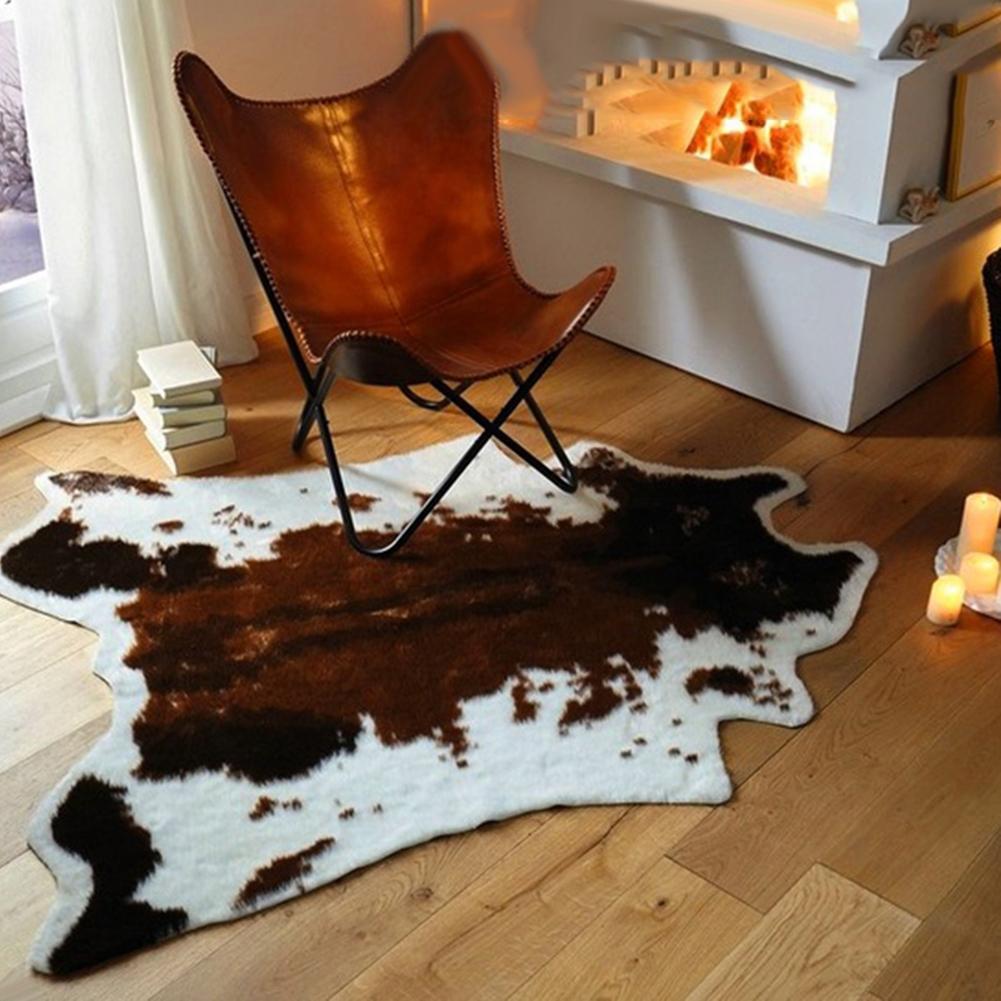 Printed Cow Rug