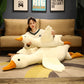Plush White Goose Toy