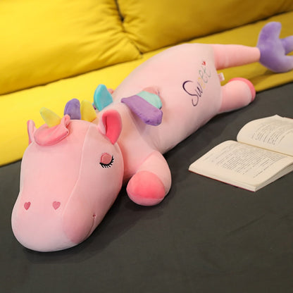 Soft Large Lying Unicorn Plush Toy