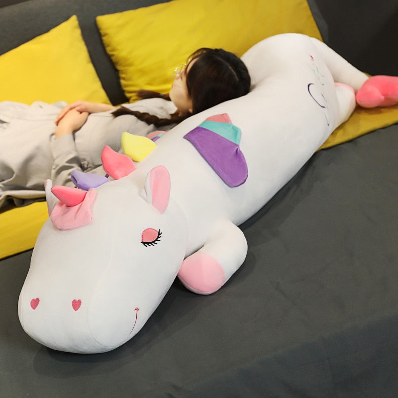 Soft Large Lying Unicorn Plush Toy