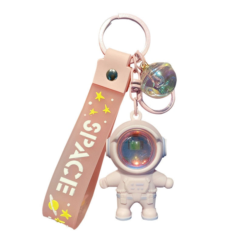 Keychain (Cartoon Spaceman W/light)