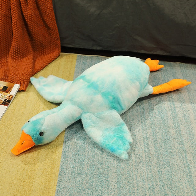 Plush White Goose Toy