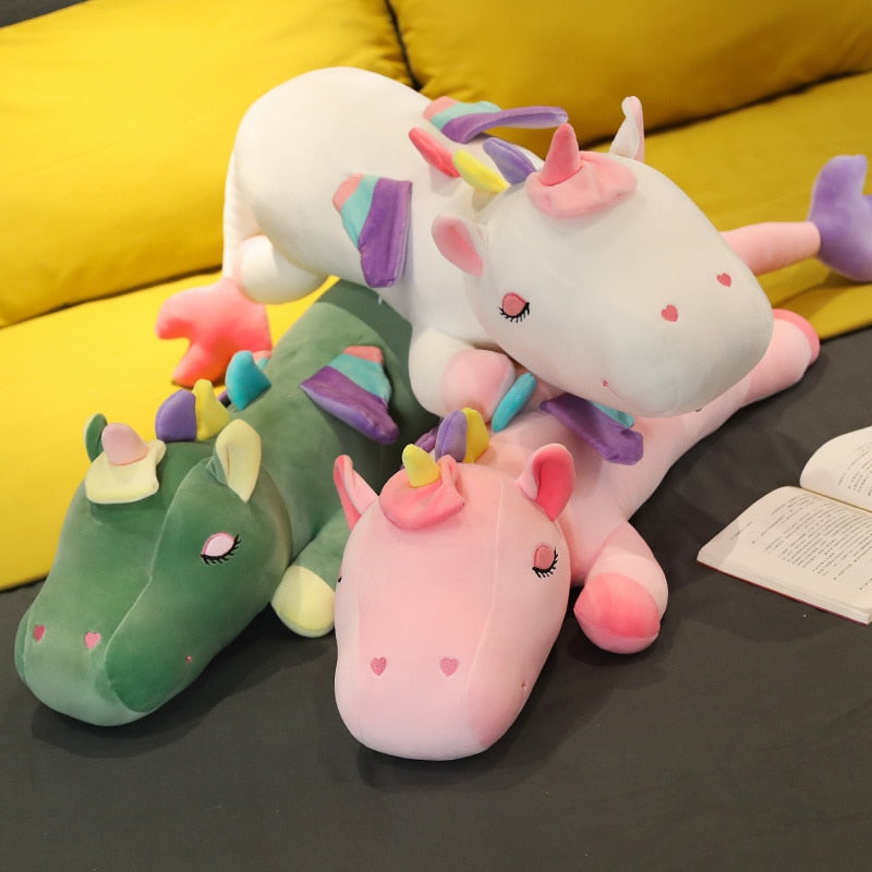 Soft Large Lying Unicorn Plush Toy