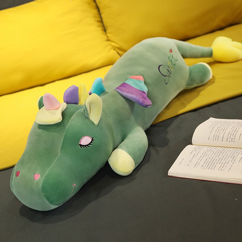 Soft Large Lying Unicorn Plush Toy