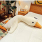 Plush White Goose Toy