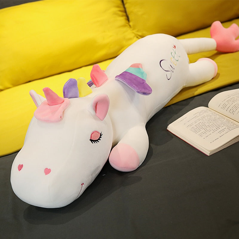 Soft Large Lying Unicorn Plush Toy