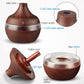 Humidifier Electric Aroma Diffuser Wood Ultrasonic Air Humidifier Essential Oil Aromatherapy Cool Mist Maker for Home Bedroom